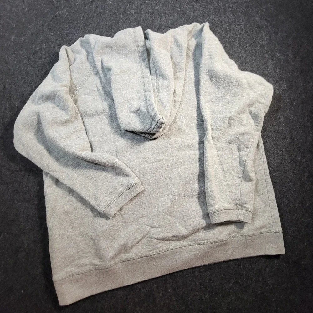 Ralph Lauren Polo Hoodie Men's Small Gray Sweater Green Tag Vintage - Picture 7 of 9